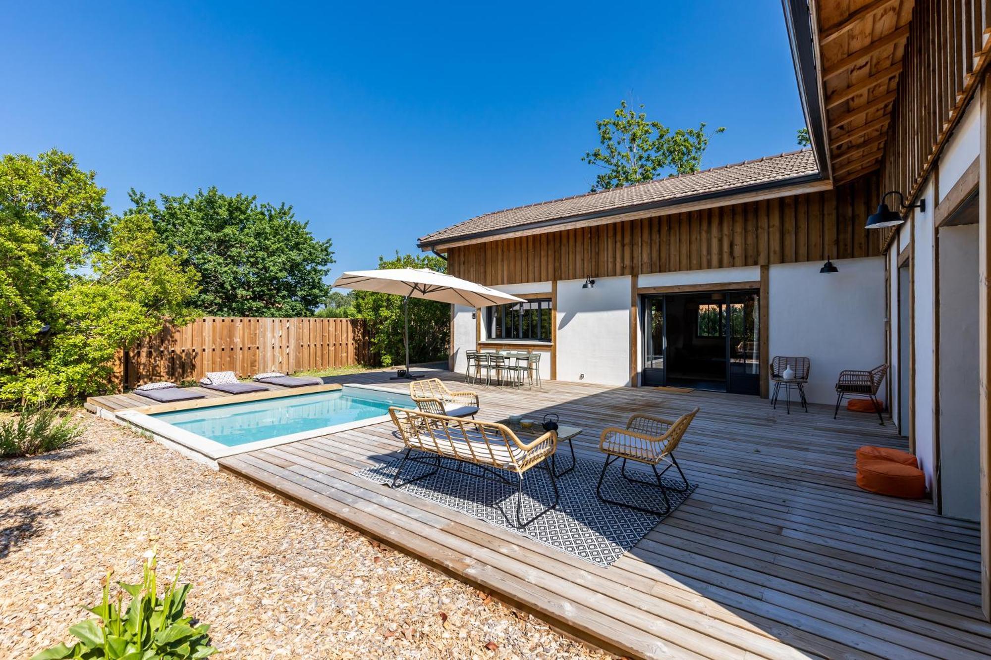 La Villa La Grange Lège-Cap-Ferret Exteriör bild