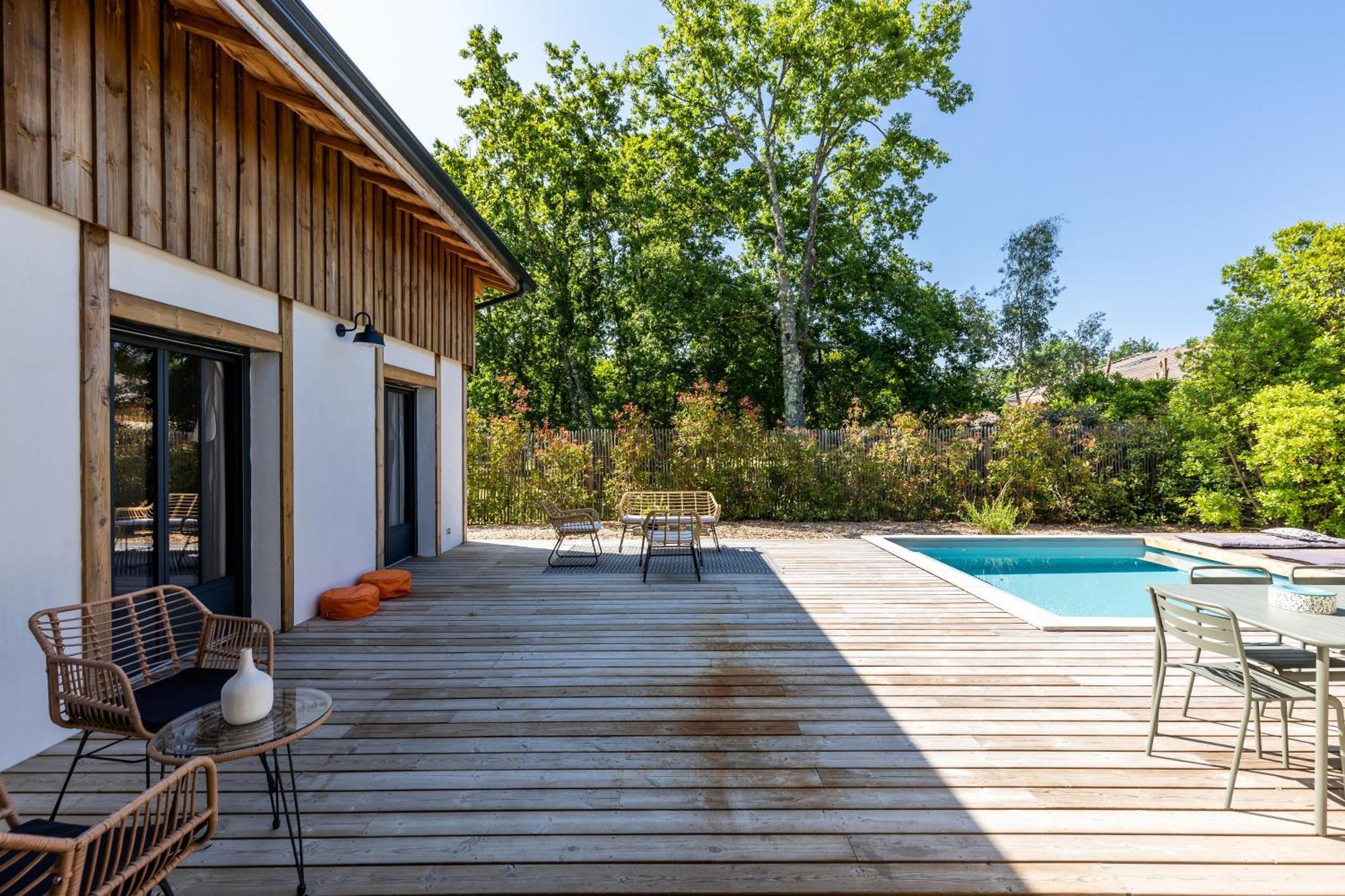La Villa La Grange Lège-Cap-Ferret Exteriör bild